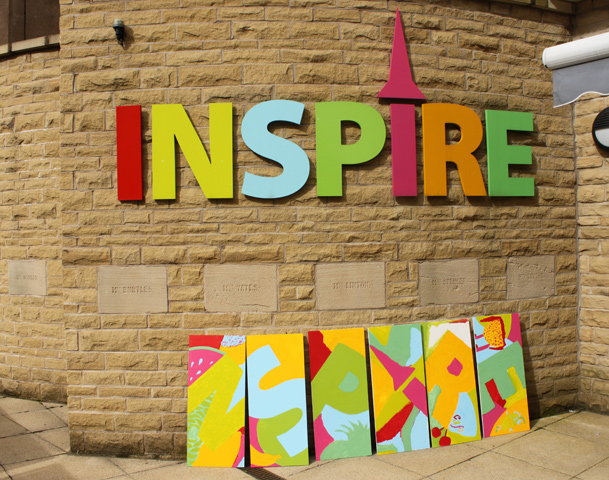 Inspire's Planters - colourful! :: August 2012